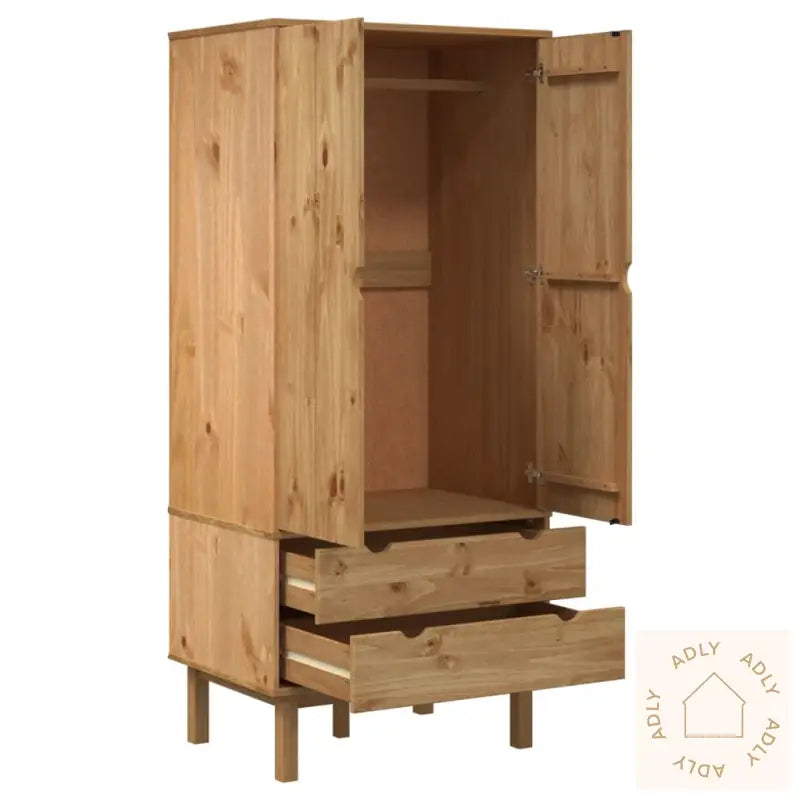 Garderobe Otta 76,5X53X172 Cm Heltre Furu