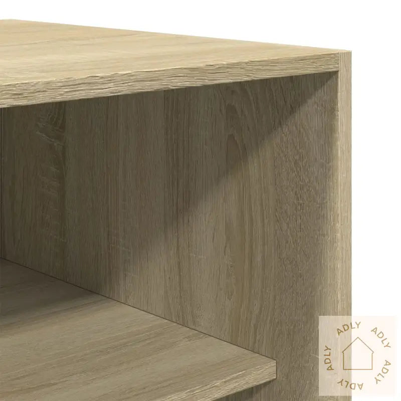 Garderobe Sonoma Eik 80X50X200 Cm Konstruert Tre