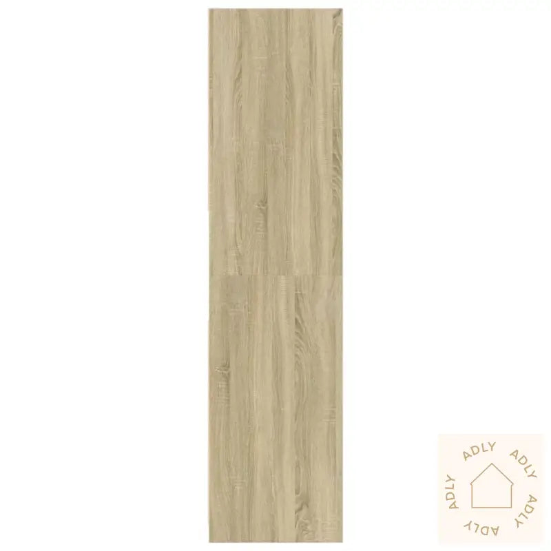 Garderobe Sonoma Eik 80X50X200 Cm Konstruert Tre