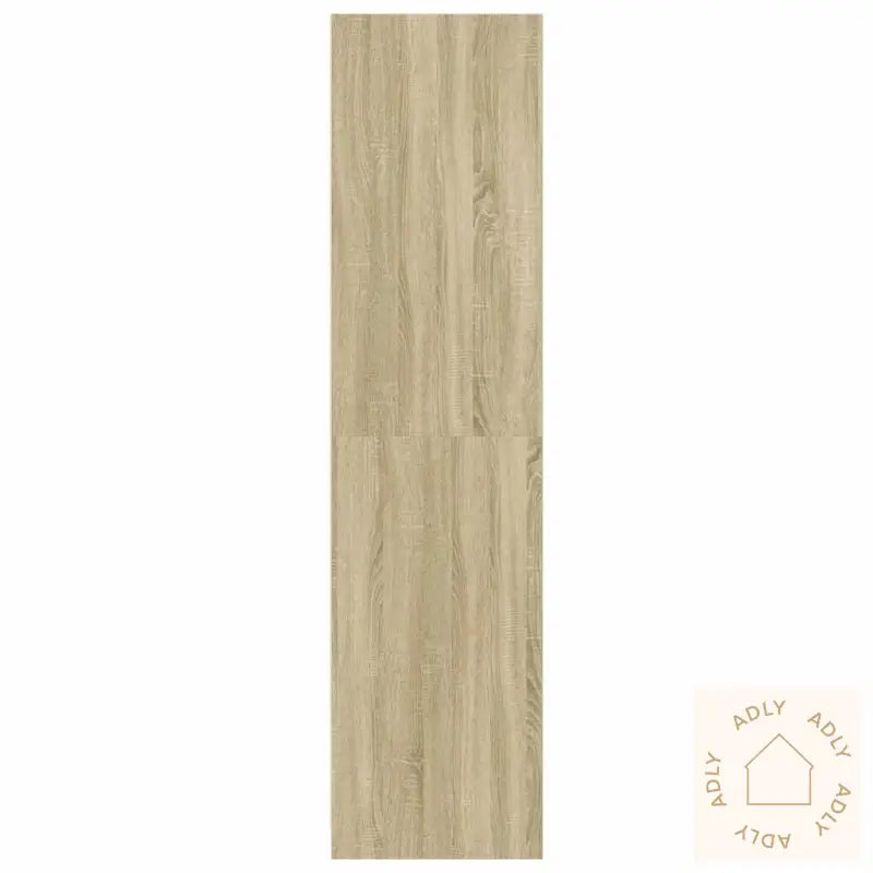 Garderobe Sonoma Eik 80X50X200 Cm Konstruert Tre