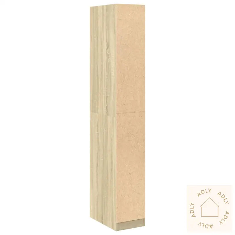 Garderobe Sonoma Eik 30X50X200 Cm Konstruert Tre