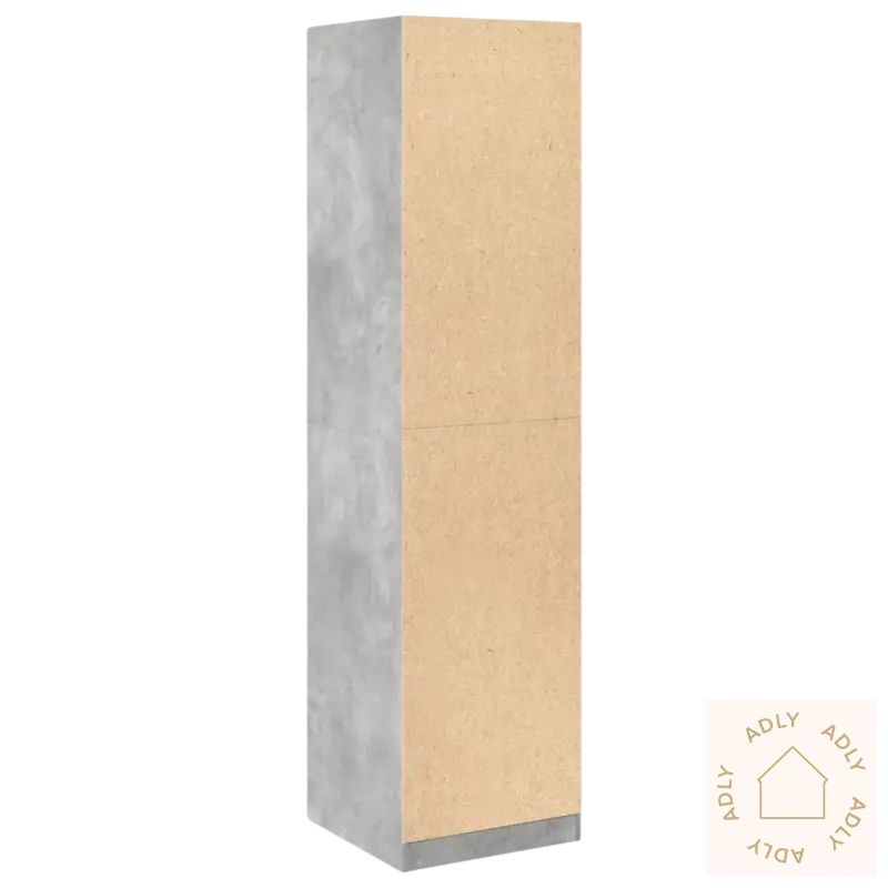 Bilde av to-tonet rektangulær kolonne fra garderobeskap solide med kompakt design