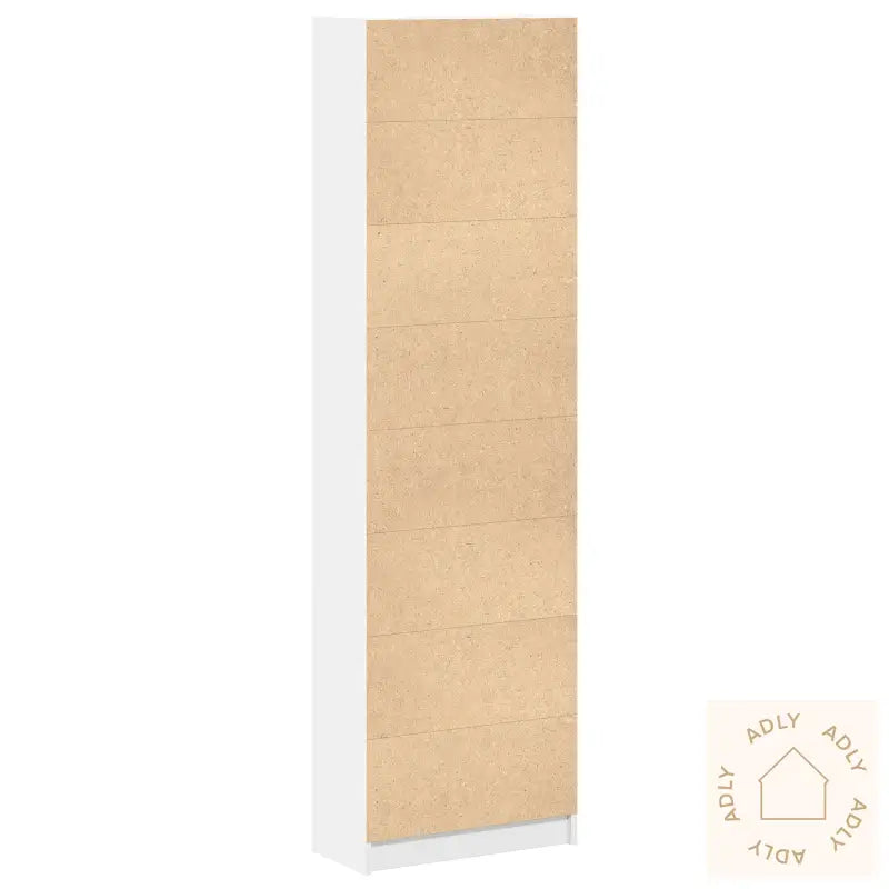 Klesskap Hvitt 55X25X189 Cm Sponplate