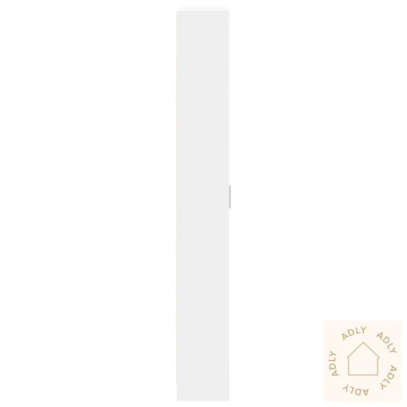Klesskap Hvitt 55X25X189 Cm Sponplate