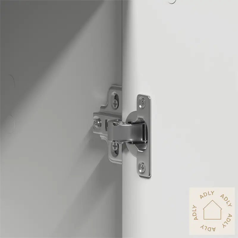 Klesskap Hvitt 55X25X189 Cm Sponplate
