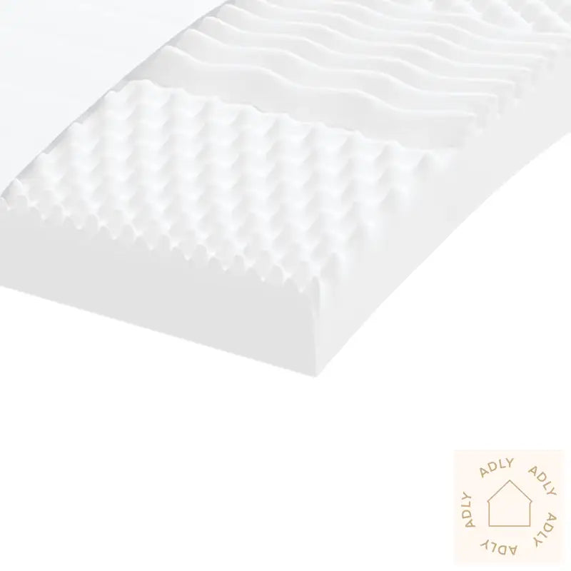 Skummadrasser 2 Stk Hvit 90X190 Cm 7-Zone Hardhet 20 Ild