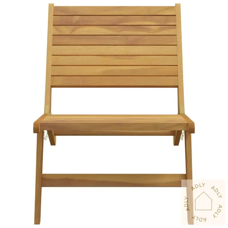 Hagestol Med Fotstøtte Heltre Teak