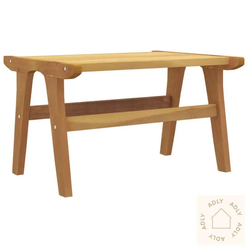 Hagestol Med Fotstøtte Heltre Teak