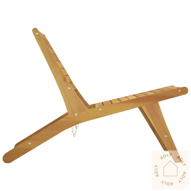 Hagestol Med Fotstøtte Heltre Teak