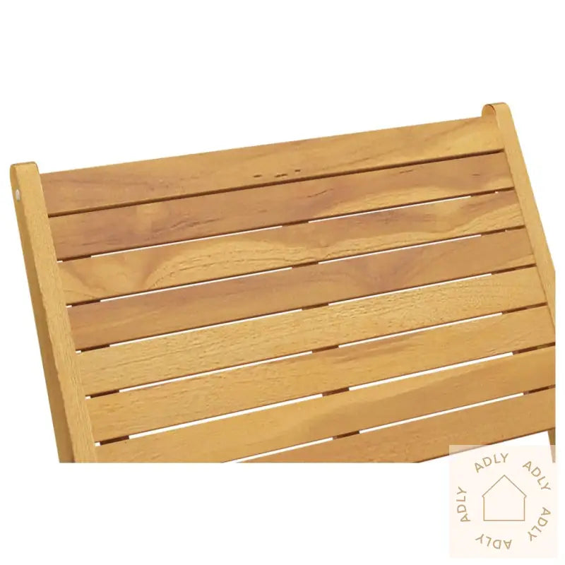 Hagestol Med Fotstøtte Heltre Teak