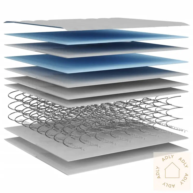 Madrass Med Bonnellfjær Middels 70X200 Cm