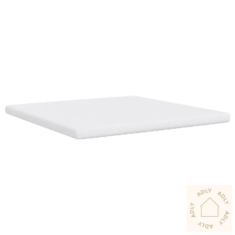 Skummadrass Hvit 200X200 Cm 7-Zone Hardhet 20 Ild
