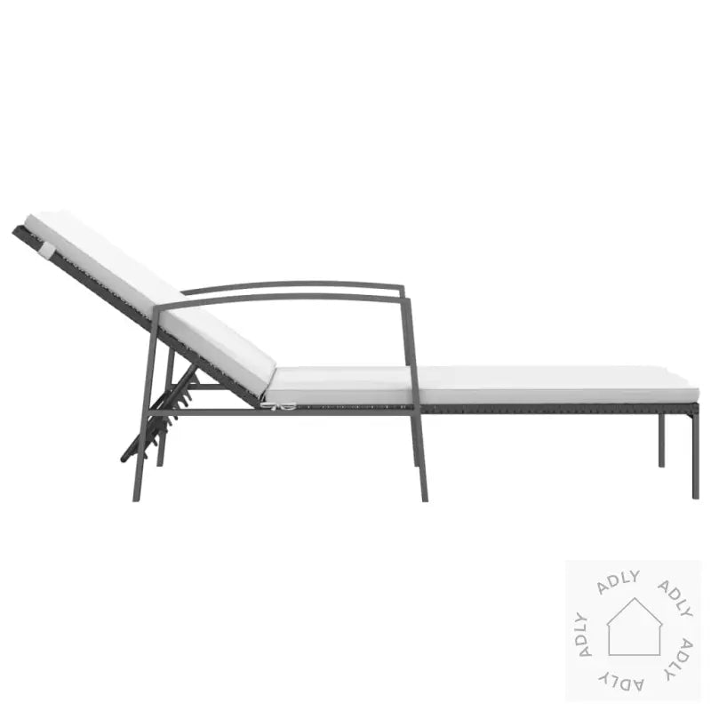 Solseng Med Pute Polyrotting Svart