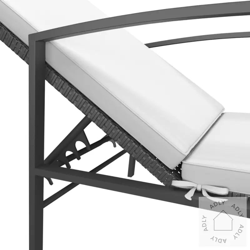Solseng Med Pute Polyrotting Svart