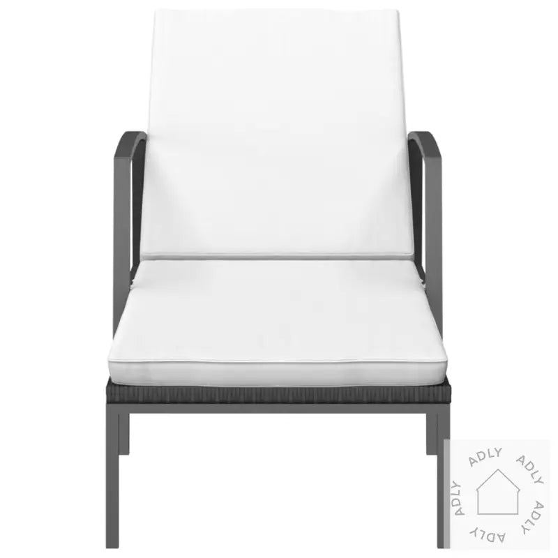 Solseng Med Pute Polyrotting Svart