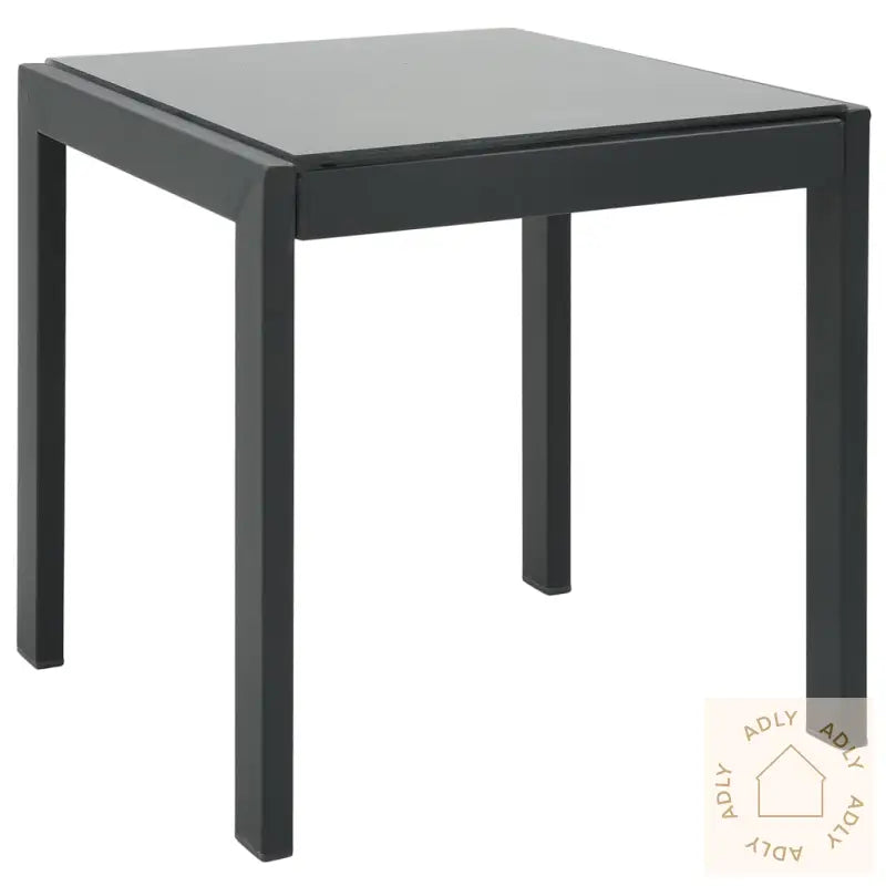 Solsenger 2 Stk Med Bord Textilene Og Stål