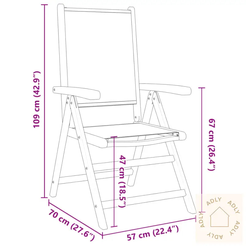 Lenestoler For Hage 4 Stk Beige Stoff Og Heltre
