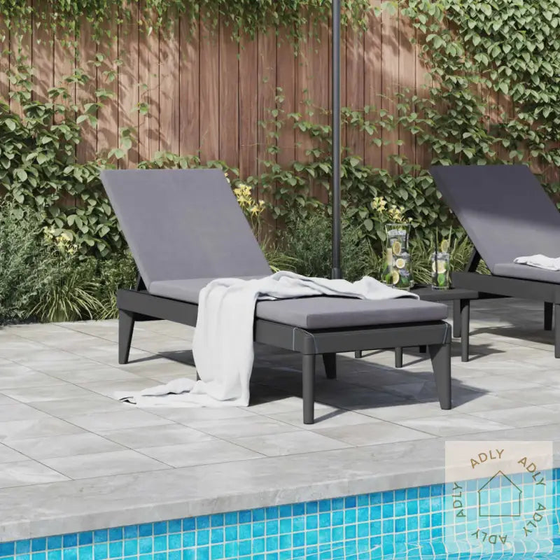 Solseng Antrasitt 186X60X29 Cm Pp