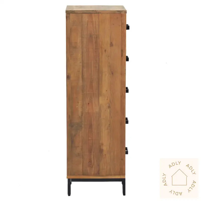 Kommode 42X35X110 Cm Heltre Furu