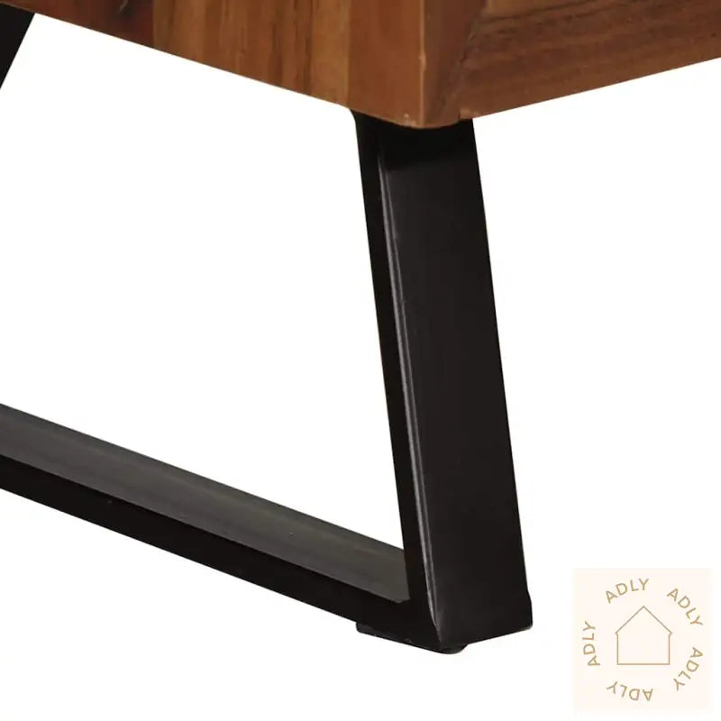 Kommode Honningbrun 70X35X70 Cm Heltre Akasie
