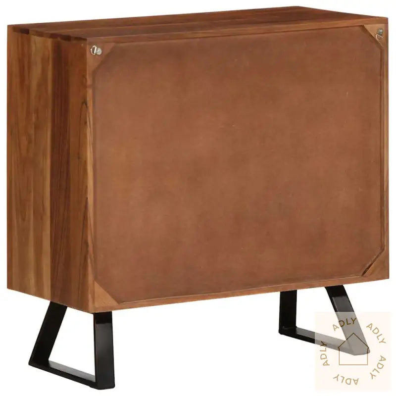 Kommode Honningbrun 70X35X70 Cm Heltre Akasie