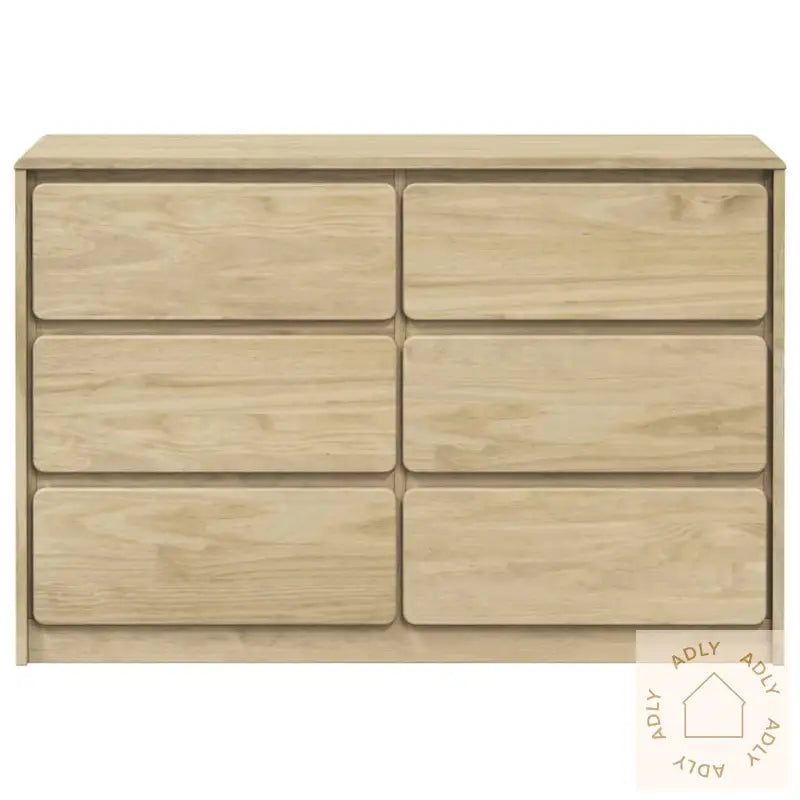 Kommode Sauda Eik 111X43X73,5 Cm Heltre Furu