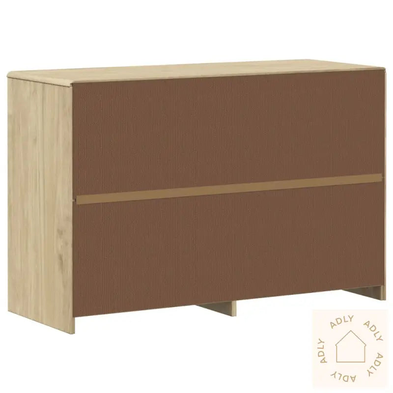 Kommode Sauda Eik 111X43X73,5 Cm Heltre Furu