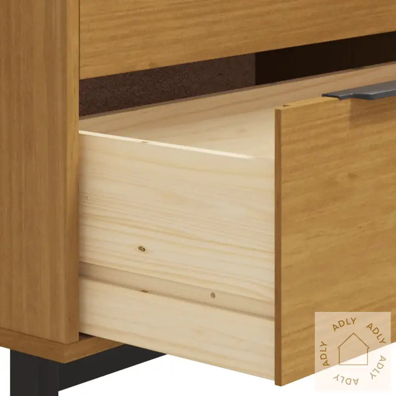 Kommode Flam 80X40X80 Cm Heltre Furu