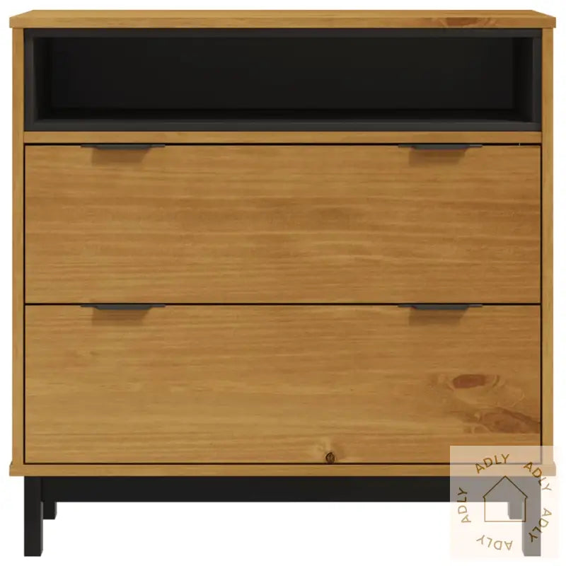 Kommode Flam 80X40X80 Cm Heltre Furu