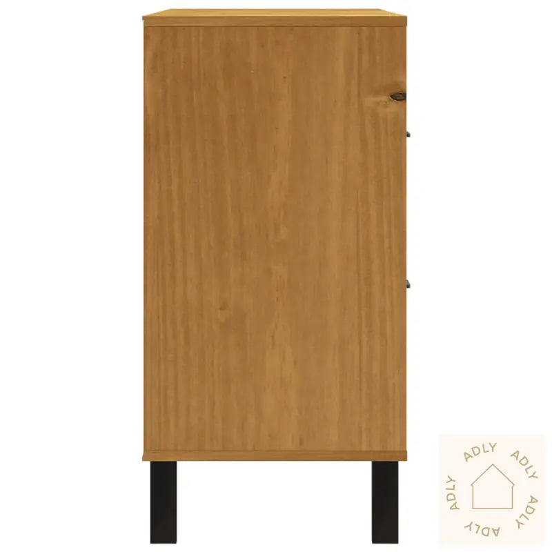 Kommode Flam 110X40X80 Cm Heltre Furu
