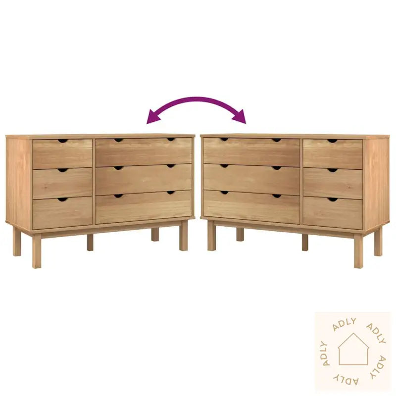 Kommode Otta 111X43X73,5 Cm Heltre Furu