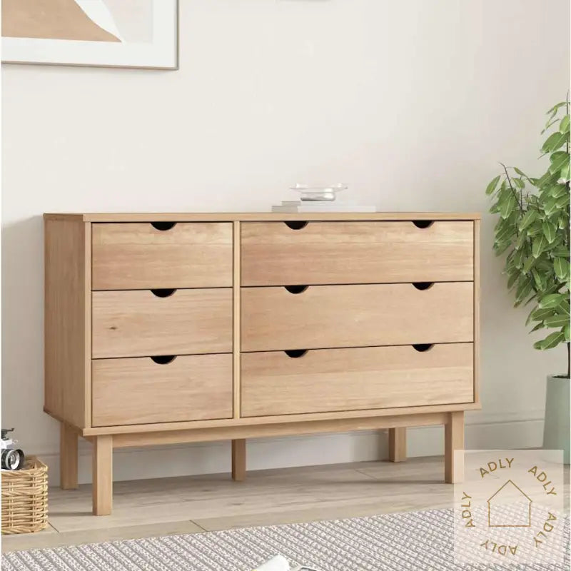 Kommode Otta 111X43X73,5 Cm Heltre Furu