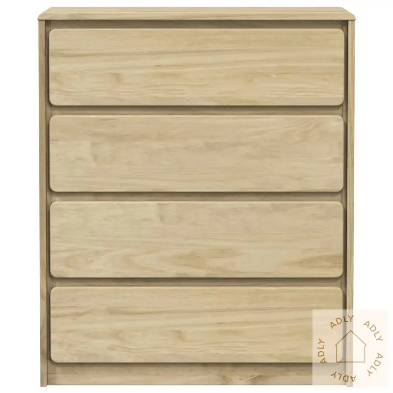 Kommode Sauda Eik 76,5X39X91 Cm Heltre Furu