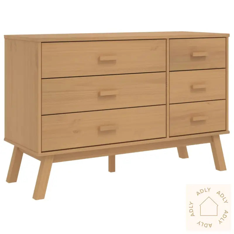 Kommode Olden Brun Heltre Furu