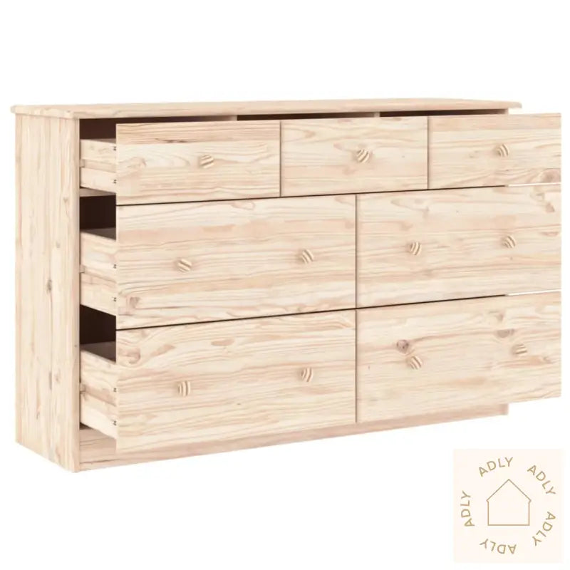 Kommode Alta 112X35X73 Cm Heltre Furu