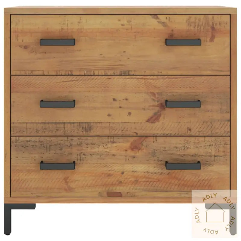 Kommode 75X35X70 Cm Heltre Furu