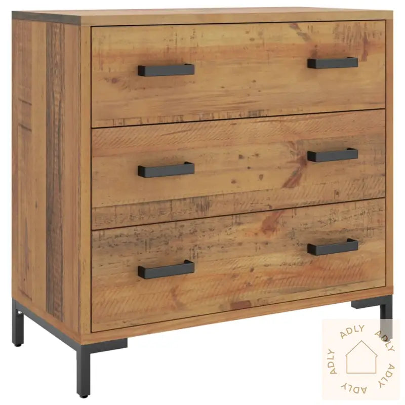 Kommode 75X35X70 Cm Heltre Furu