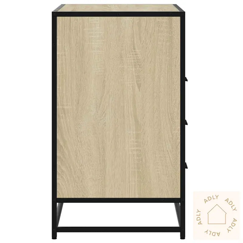 Kommode Sonoma Eik 70X41X70 Cm Konstruert Tre