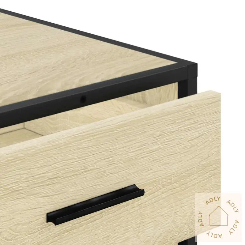 Kommode Sonoma Eik 70X41X70 Cm Konstruert Tre