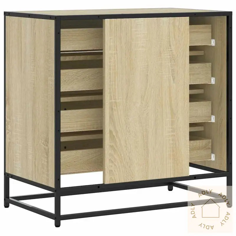 Kommode Sonoma Eik 70X41X70 Cm Konstruert Tre