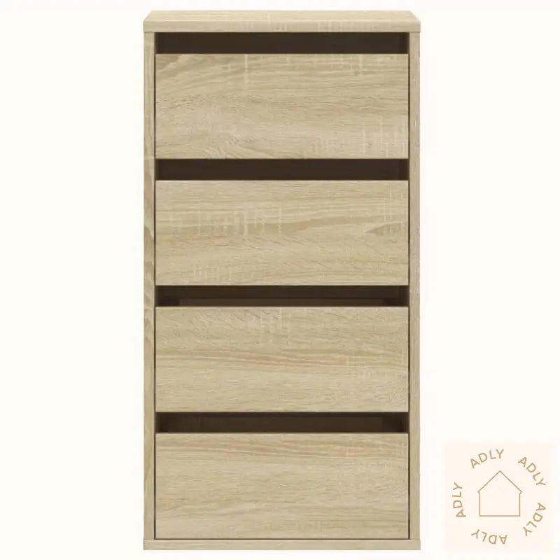 Kommode Sonoma Eik 40X41X76 Cm Konstruert Tre