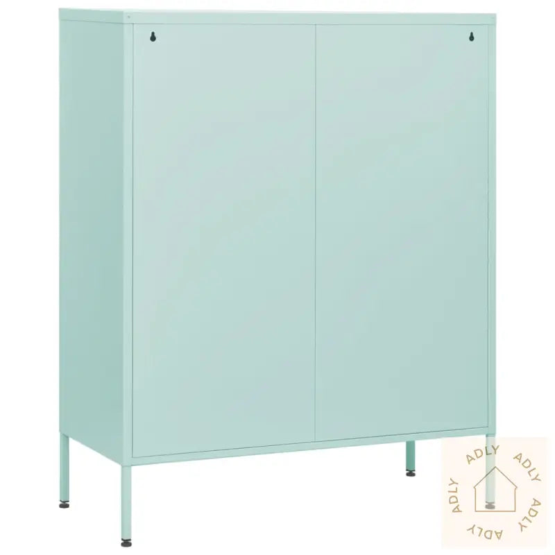 Kommode Myntegrønn 80X35X101,5 Cm Stål