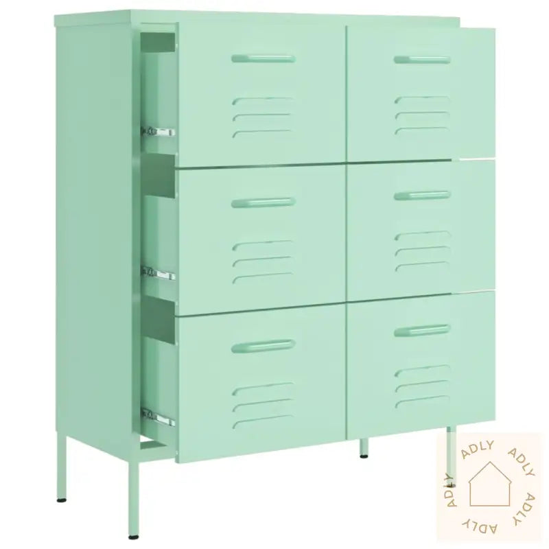 Kommode Mynte 80X35X101,5 Cm Stål