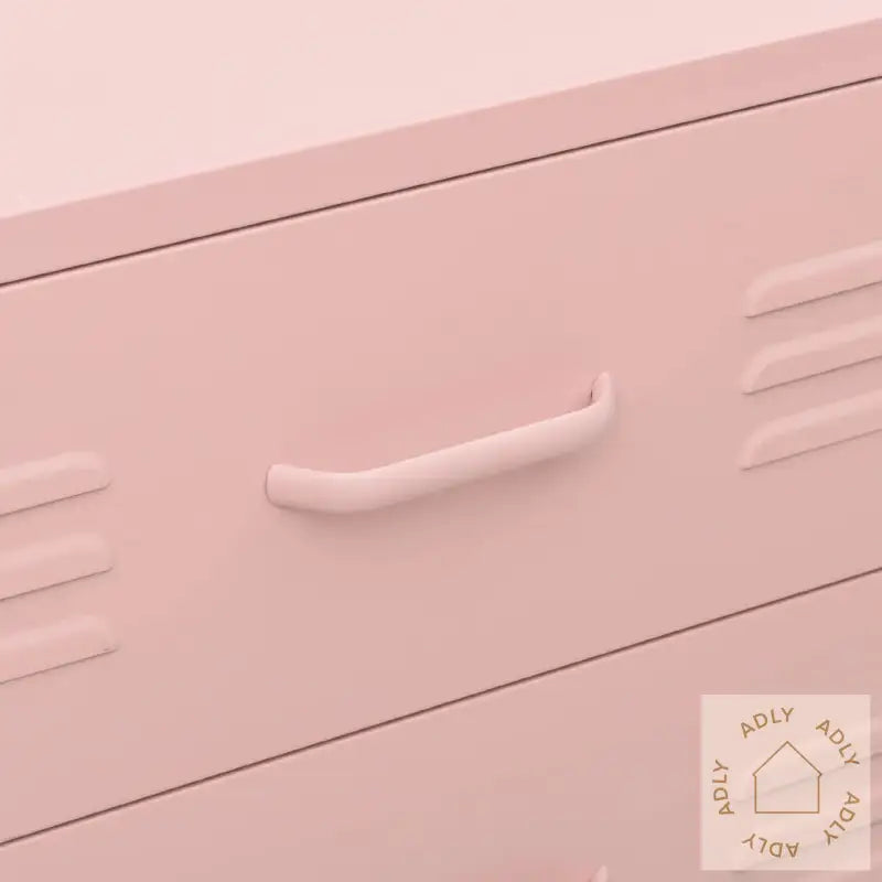 Kommode Rosa 80X35X101,5 Cm Stål