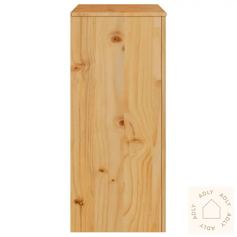 Kommode "Drammen" 76,5X40X91 Cm Solid Tre Furu