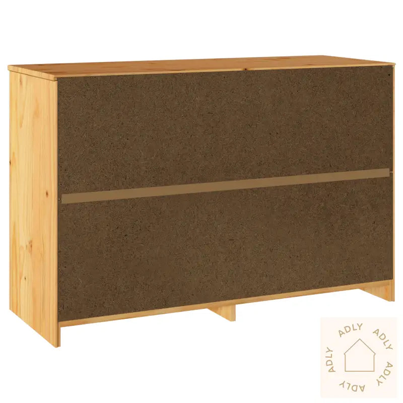 Kommode &quot;Drammen&quot; 111X43X73,5 Cm Massivt Furutre