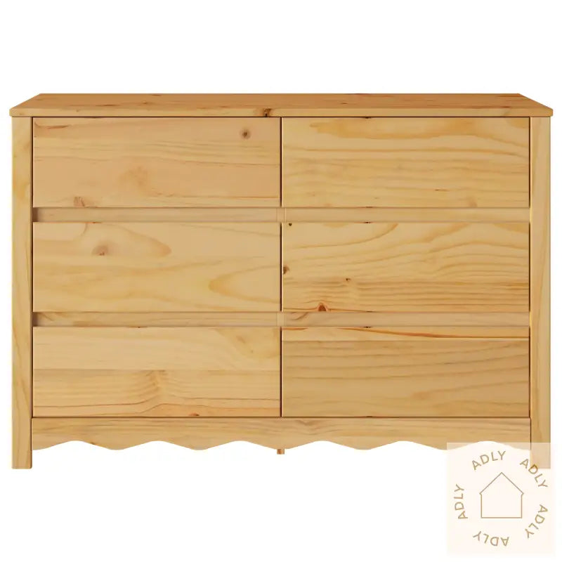 Kommode &quot;Drammen&quot; 111X43X73,5 Cm Massivt Furutre