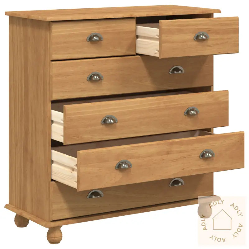 Kommode 'Askim'91X40X95.5 Cm Solid Tre Furu