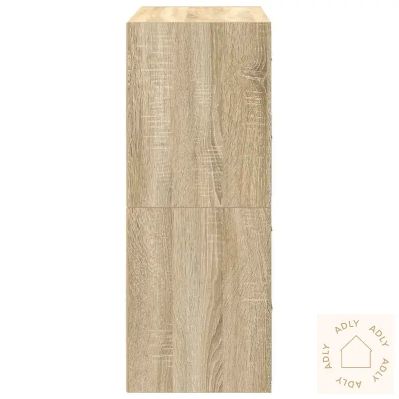 Skap Med 2 Skuffer 2 Stk Sonoma Eik 60X31X40 Cm Konstruert Tre