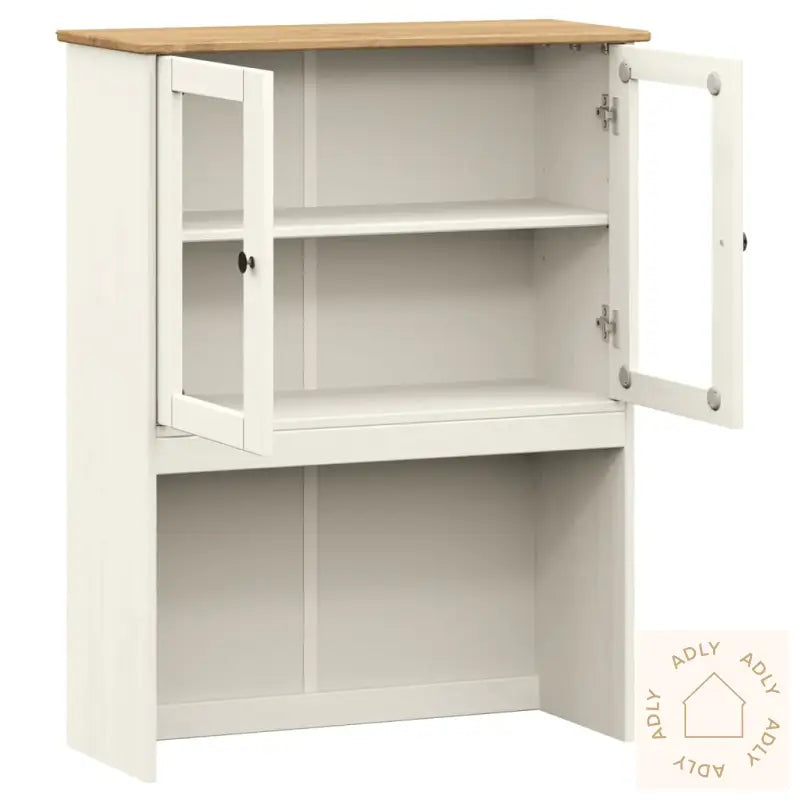Topp Til Kommode Vigo Hvit 78X30X100 Cm Heltre Furu